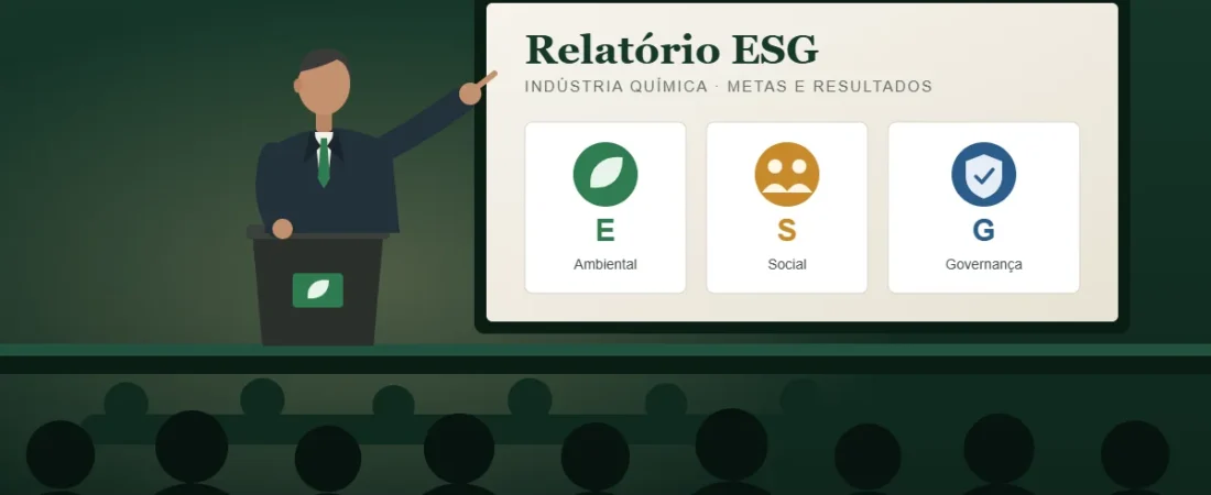 ESG na indústria química: por que provar vale mais do que prometer